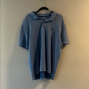 Izod Advantage Performance Natural Stretch Men's Light Blue Polo Shirt XXL